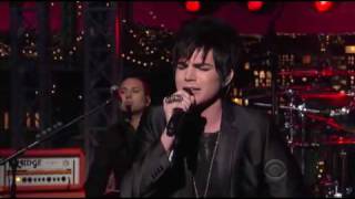 (HQ) Adam Lambert -Whataya Want from Me (David Letterman)