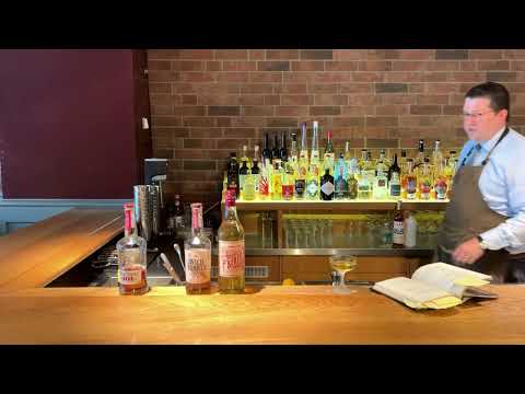 BOOZEHOUND Cocktail Abenteuer - der Bianco Manhattan ... Irgendwie Negroni-ish