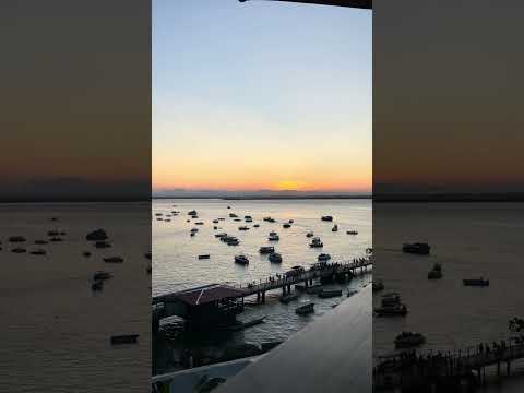 Pôr do sol na Bahia é assim #pordosol #bahia #morrodesaopaulo #brasil #sunset #viagem #nordeste