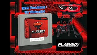 Flashboy+ by Vintex64.  A Flashcart for your Virtual Boy