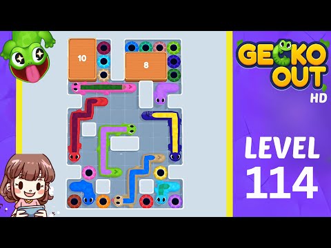 Gecko Out Level 114 Solution Walkthrough