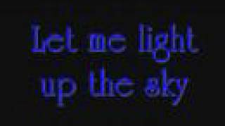 Yellowcard - Light up the sky (lyrics)