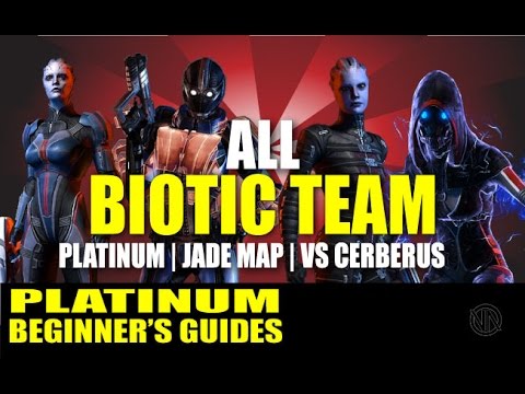 Asari Justicar Explosions! All Biotic Team: Jade Platinum: Mass Effect 3 Multiplayer