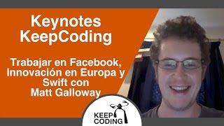 Keynote - Working on Facebook, Innovation in Europe and Swift with Mat