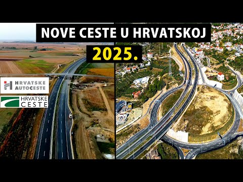 PREGLED 2025. GODINE: Nove ceste koje su dovršene ili otvorene za promet
