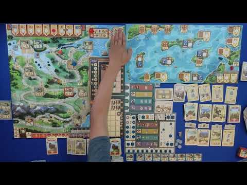 Great Western Trail: New Zealand - Solo Playthrough