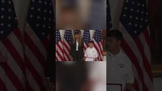 First Lady Melania Trump awards America's youngest innovators during AI Challenge ceremony
