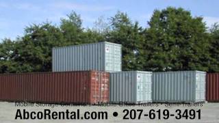 preview picture of video 'Maine Storage Containers New Hampshire, Massachusetts -AbcoRental.com'