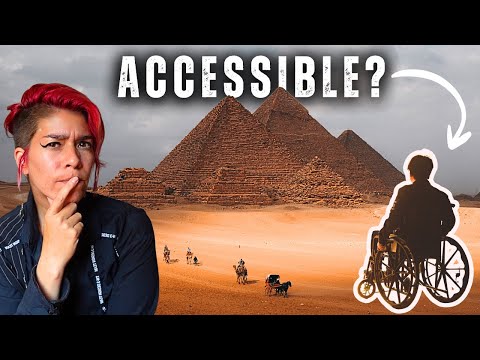 Giza Pyramids Accessibility: Wheelchairs & Tips | Egypt Vlog 373 | الاهرامات والكراسي المتحركة