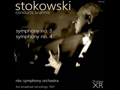 Stokowski conducts Brahms Symphony No. 3  - NBC Symphony (1941)