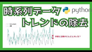 タイトル - 時系列データのトレンドを除去してみよう!