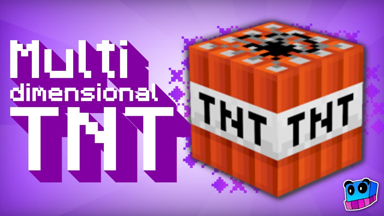 Minecraft Tutorial: How To Make Multidimensional TNT (Pocket TNT