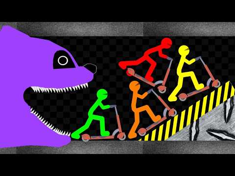 THE MOST EPIC STICKMANS RACE! 🧐