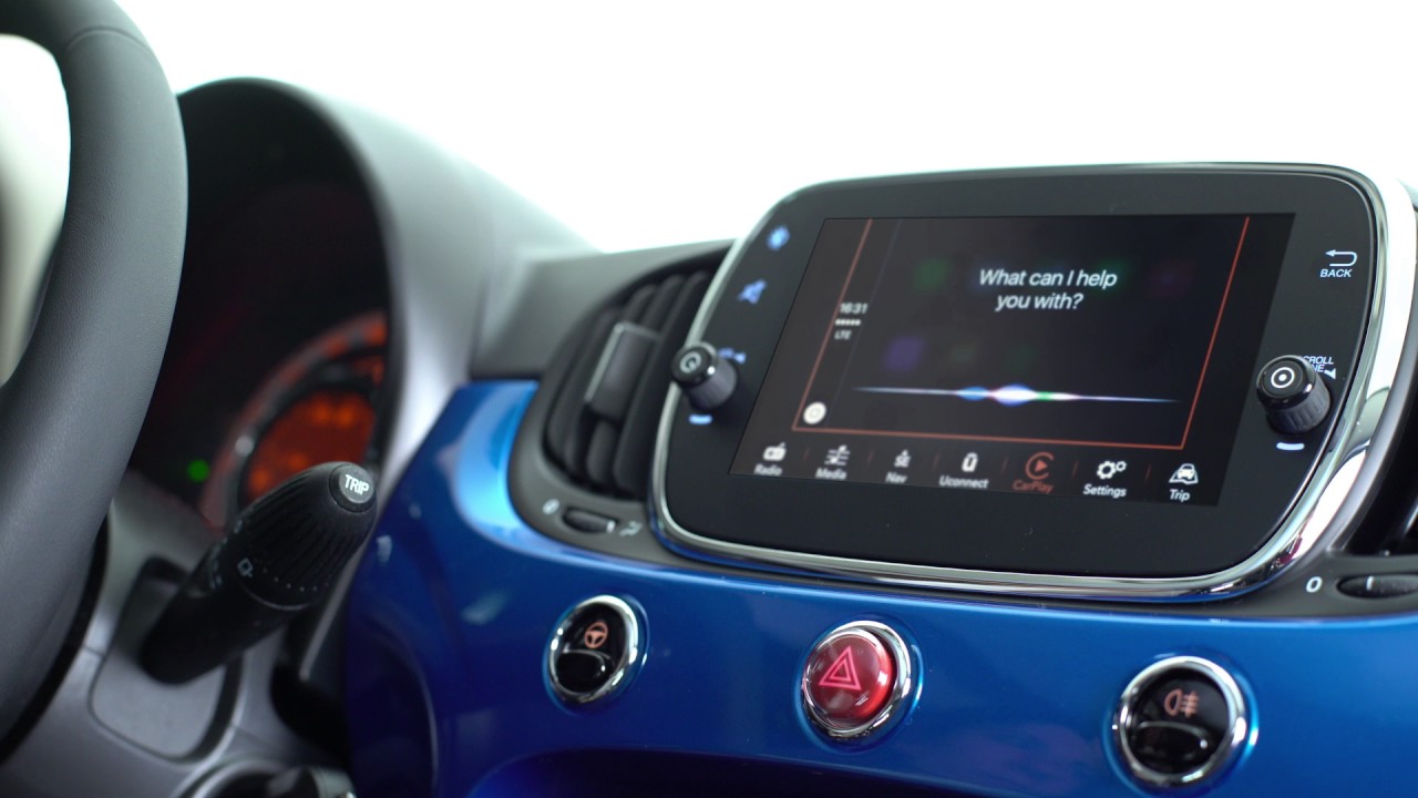 Fiat 500 Mirror | Apple CarPlay: Maps