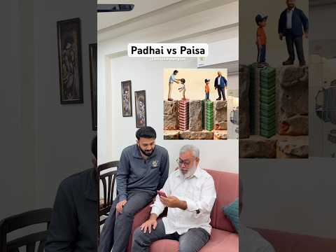 Padhai vs Paisa #ytshorts #short #comedyshorts #funnyvideos #indianfamily #familycomedy #comedyvideo