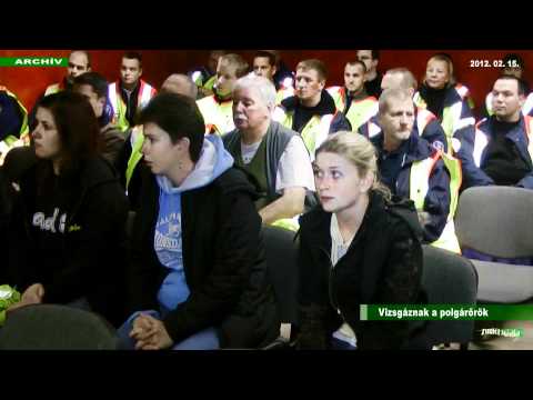 ZPŐ - Vizsgáznak a polgárőrök - (Zuglói Média)