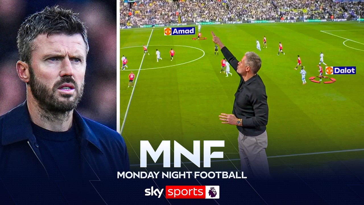 Jamie Carragher's FULL analysis of Leeds 1-1 Man Utd 🔍