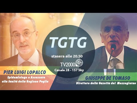 TGtg del 26 novembre 2020 - Giuseppe De Tomaso e Pier Luigi Lopalco