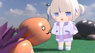 番長、やはり開いた大きな口に惹かれる【轟はじめ/ホロライブ切り抜き】【3Dアニメ】