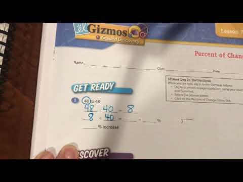 Book H - Module 5 Lesson 7 Gizmo