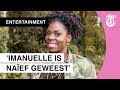 ‘Imanuelle Grives liet zich voor het karretje spannen’