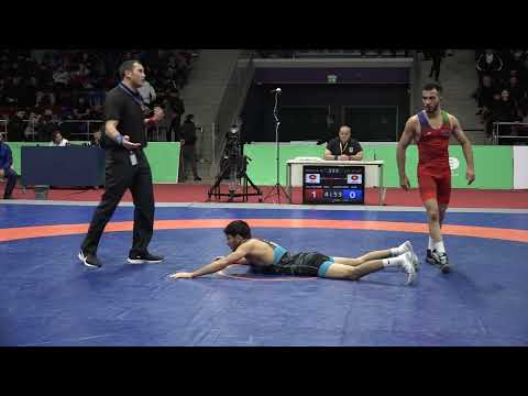 1/2 final GR - 60 kg: Nihad Quluzadə - Hüseyn Hüseynov