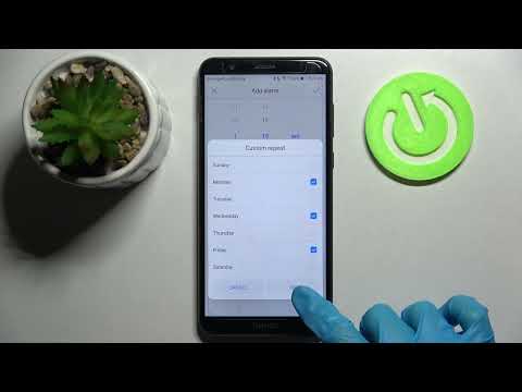 How to Set Alarm Clock on HONOR 7X – Schedule Alarms