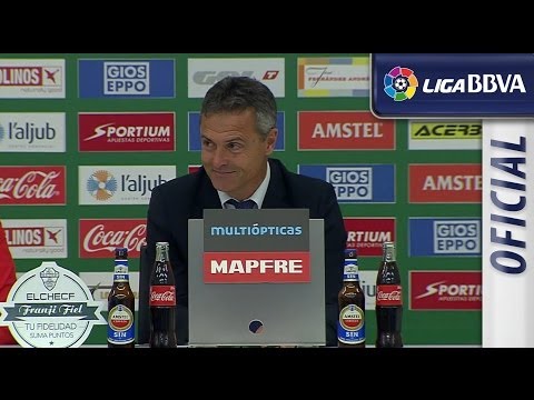 Rueda de Prensa de Escribá tras el Elche CF (0-0) Real Betis - HD