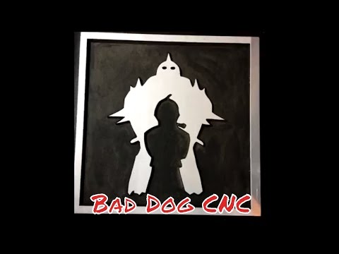 Full Metal Alchemist CNC carving