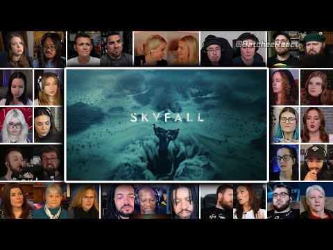 Skyfall - Adele | Skyfall (2012) Theme Song Reaction Mashup