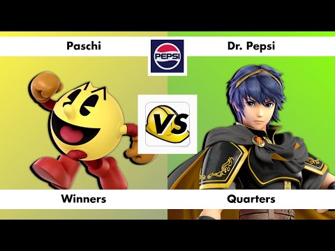 Dr. Pepsi (Marth) vs. Paschi (Pac-Man) - Winners Quarters - CONSTRUCTION CREW