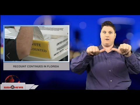 Recount continue in Florida (ASL - 11.16.18)