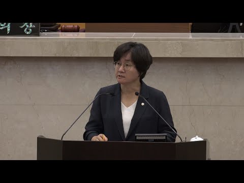 제307회 포항시의회 임시회 - 김은주 의원 5분자유발언