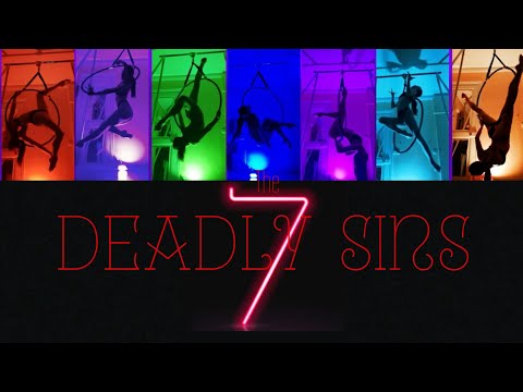 Aerial Lyra Routine for Halloween: the SEVEN DEADLY SINS