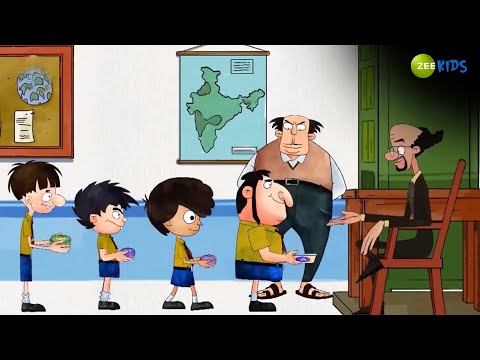 प्रिंसिपल करेंगे बच्चो का टिफिन चेक | Bandbudh aur Budbak | Comedy Scene | KidZ