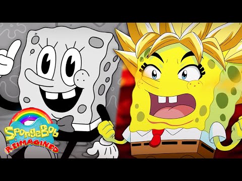 SpongeBob Seasons 1-3 REIMAGINED! 🌈 | 1 Hour Compilation | @SpongeBobOfficial