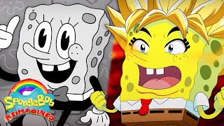 Download lagu SpongeBob Seasons 1-3 REIMAGINED! 🌈 | 1 Hour Compilation | @SpongeBob mp3