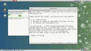 How to install .sh files in ubuntu/linux machine