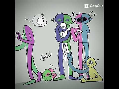 💜💚🤍:)||Bittergiggle x player||Garten of banban|| #gartenofbanban #Jester #bitterGiggle #alya