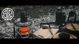 【冬キャンプ】#11 ブラックキャンプ、ミルフィーユ鍋はキャンプに最高だとわかりました。キャンプ飯、コーヒー、アルパカストーブ