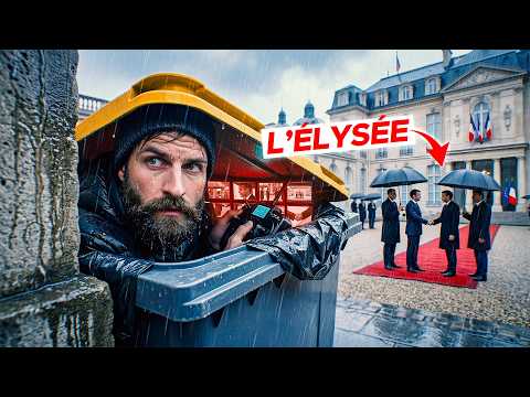 INFILTRER L’ÉLYSÉE AVEC UNE POUBELLE MOTORISÉE ?! Ft. @Hihacks