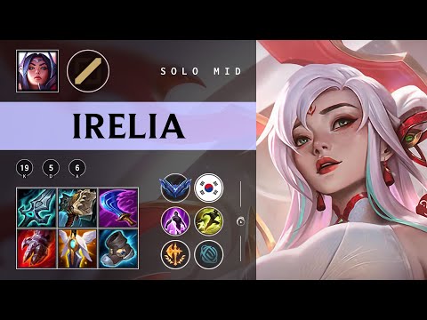 Irelia Mid vs Fizz - KR Diamond Patch 25.22