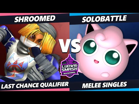 Ludwig Invitational - Shroomed () Vs. Solobattle () SSBM Melee Tournament