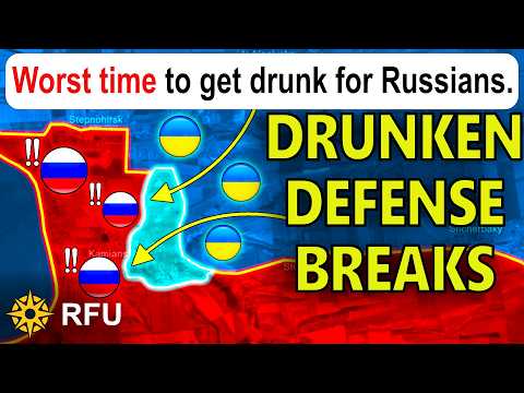 Drunken Russian lines collapse as Ukraine breaks Stepnohirsk flank