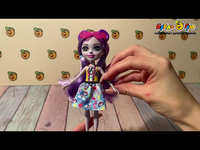Кукла Enchantimals Пемма Панда и питомец Кламбер - видео