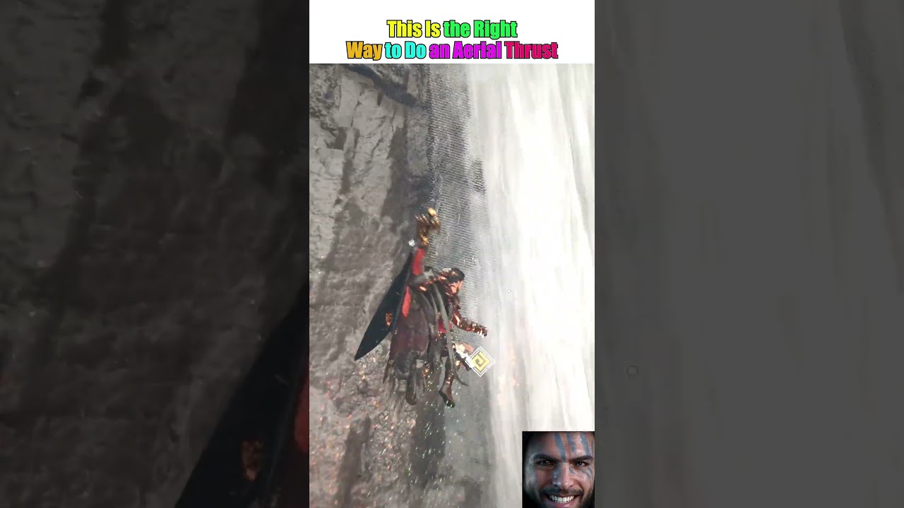 This Is the RIGHT Way to Do an Aerial Stab! #CrimsonDesert