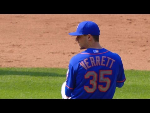 NYM@COL: Verrett shuts down Rockies over eight frames