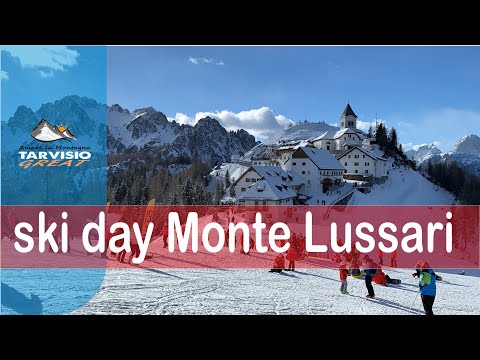 Tarvisio Alpi Giulie FVG Italy "Ski Day Camporosso Monte Lussari sci" HD