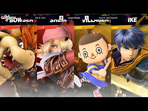 AON 43 - Kofi + Face (Red) Vs. Soan + Stocktaker69 (Yellow) Losers Finals - Smash Ultimate