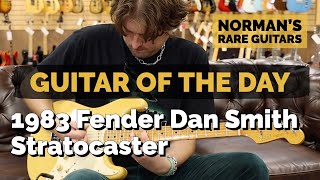 Video thumbnail for Guitar of the Day: 1983 Fender Dan Smith Stratocaster | Norman's Rare Guitars by Normans Rare Guitars
